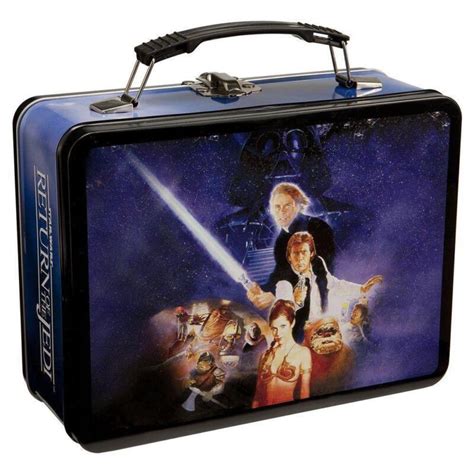 star wars metal return of the jedi lunch box value|return of jedi lunch box.